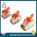 TMOK TK-5005 Brass Ball Valve BSPP Thread CW17n Ball Valve with Aluminum Butterfly Handle/T Handle Water Control Valve